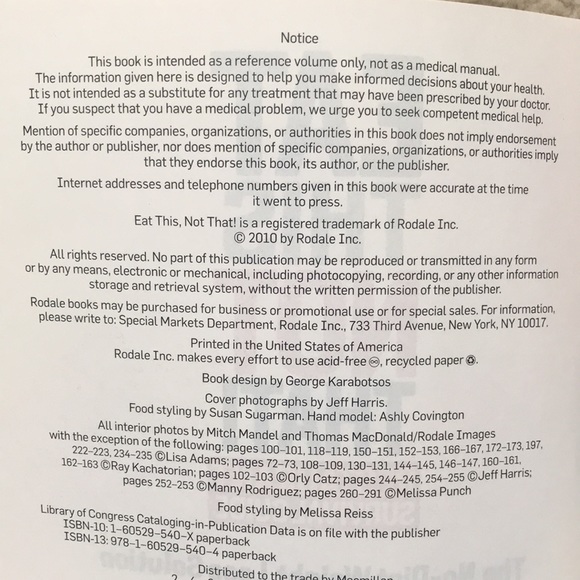 Eat This, Not That! & Cook This, Not That! - Picture 4 of 8